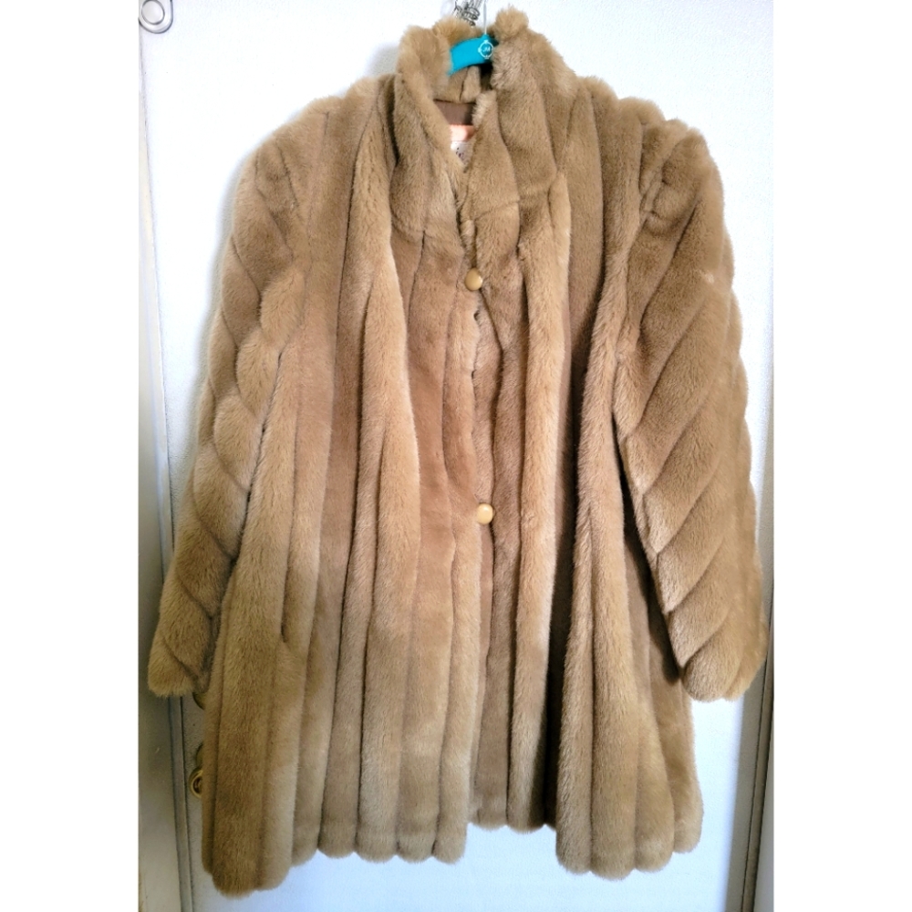 Vintage Faux Fur Coat